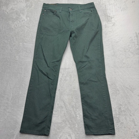 Levi's Other - Levi's Pants Mens 34x30 Green 511 Slim Fit Forest Green Stretch Cotton Trousers